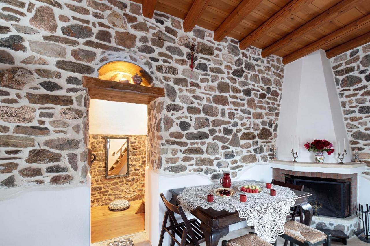 Traditional Cretan House Lithostrati Karidi Village Eksteriør billede