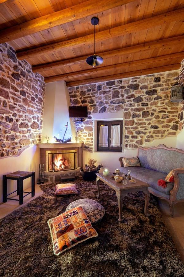 Traditional Cretan House Lithostrati Karidi Village Eksteriør billede